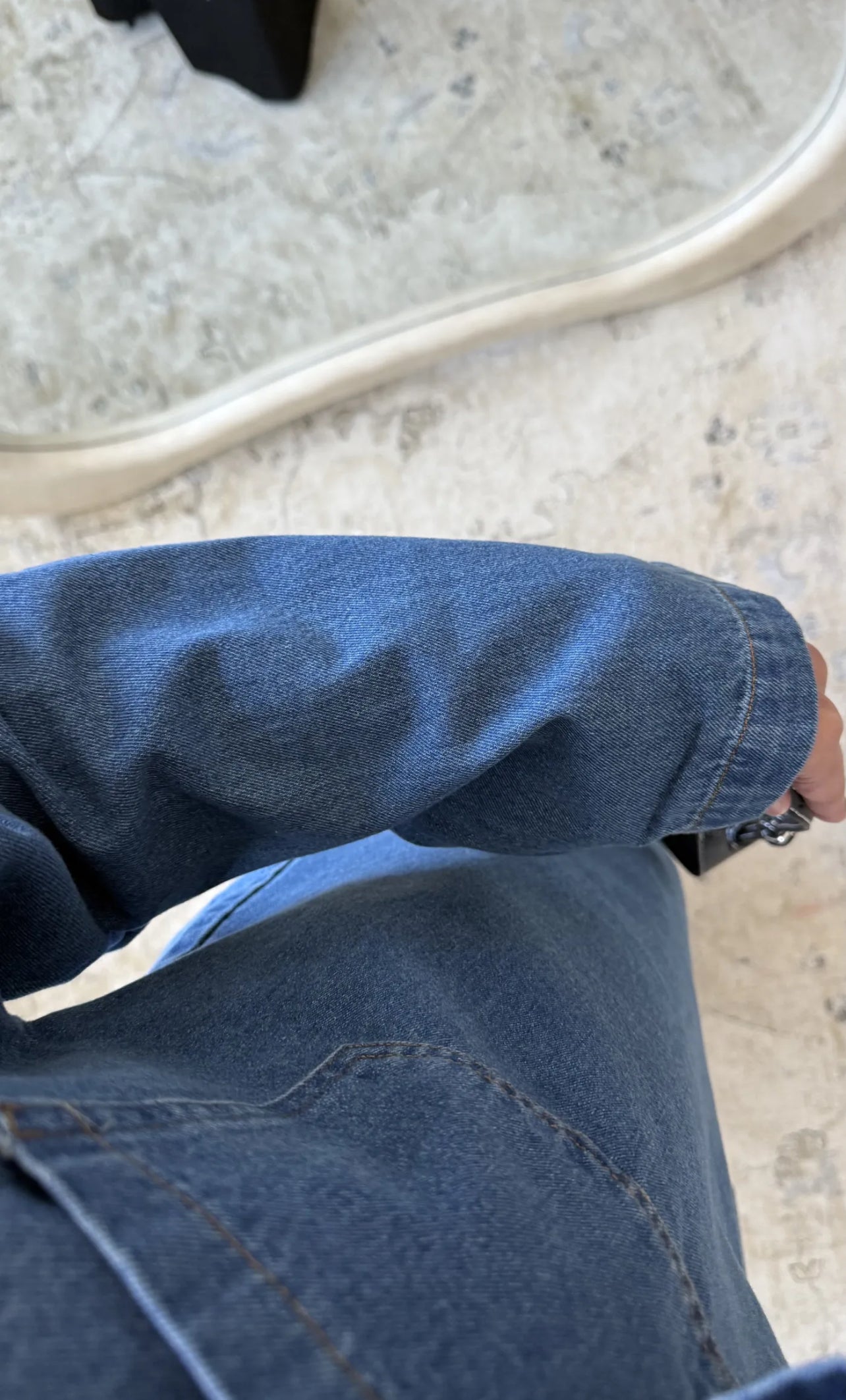 Chemise en jeans