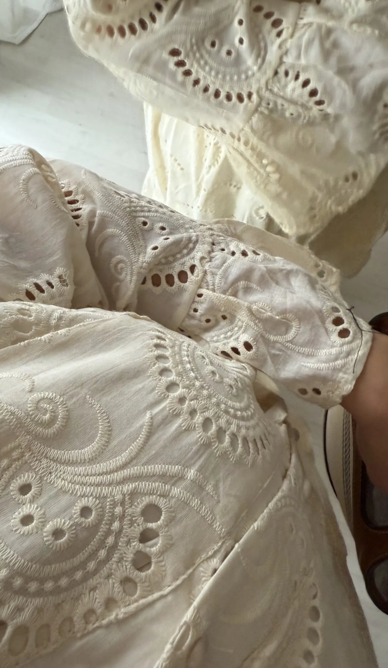 Robe beige