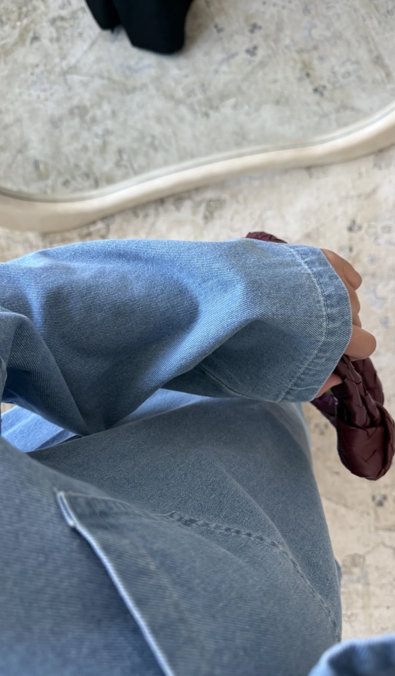Chemise en jeans