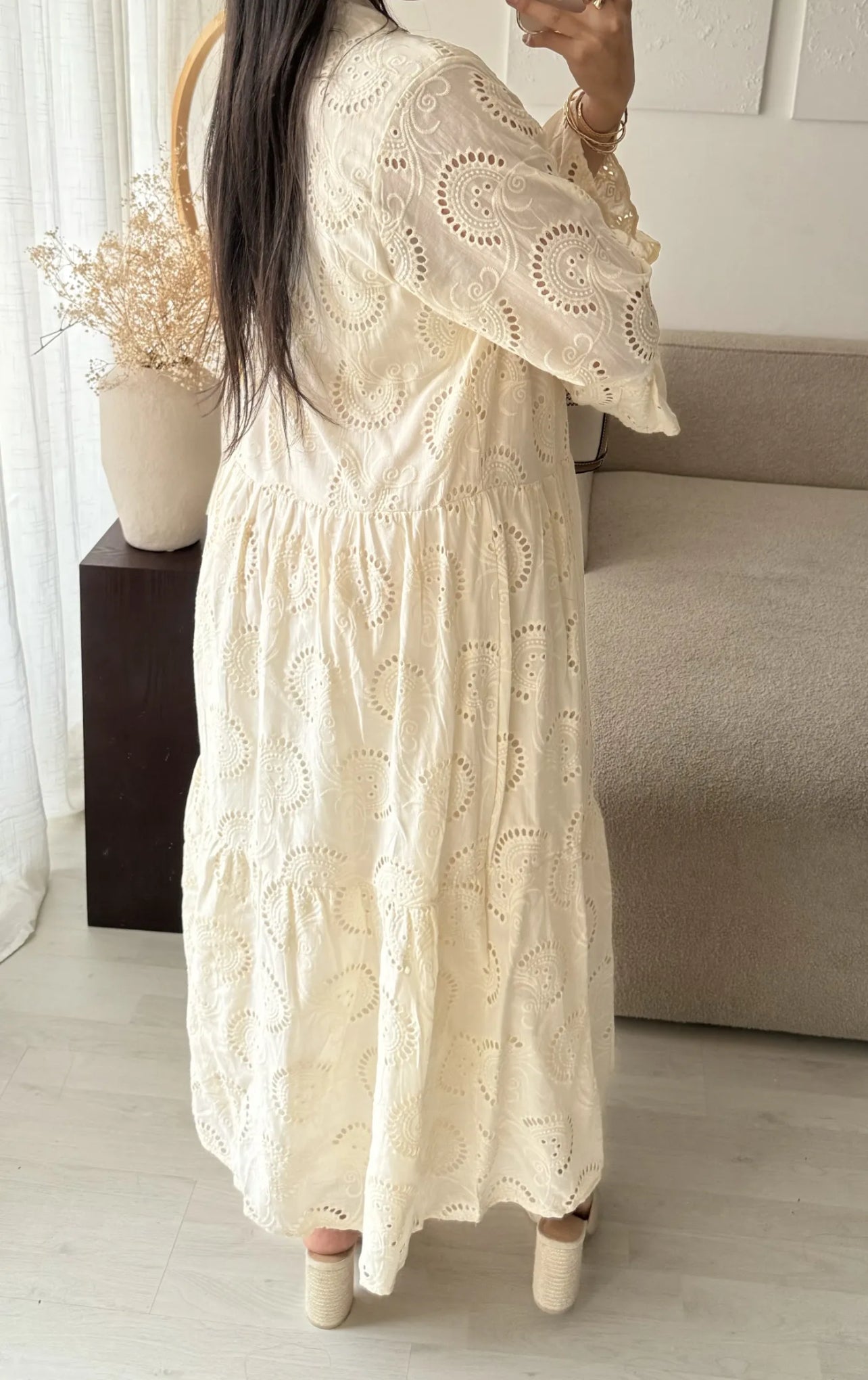 Robe beige