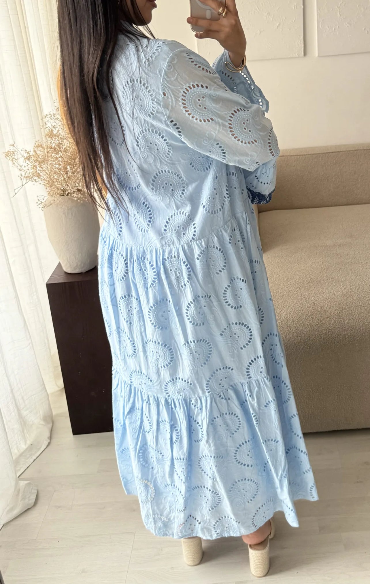 Robe bleu