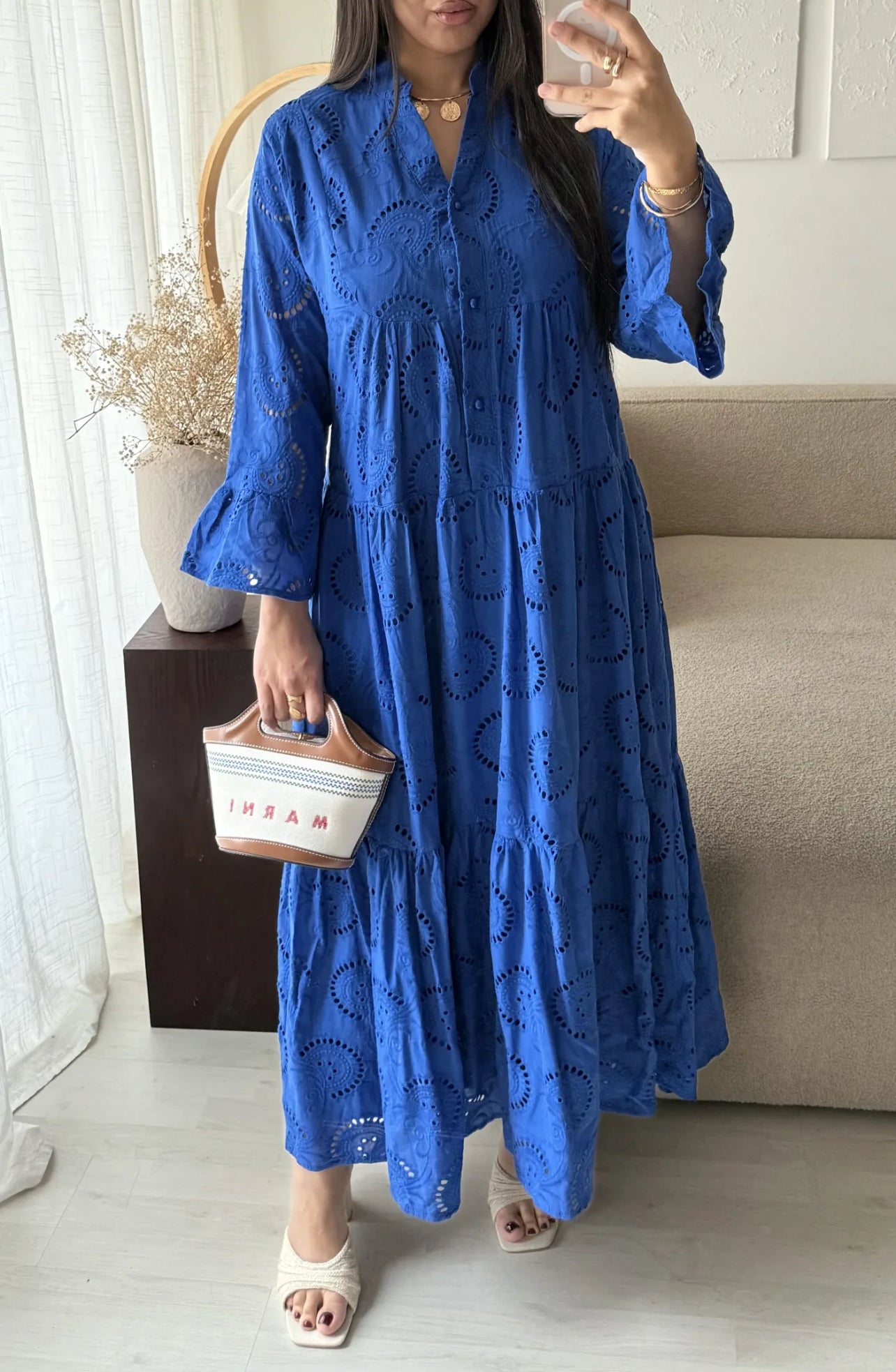 Robe bleu royal