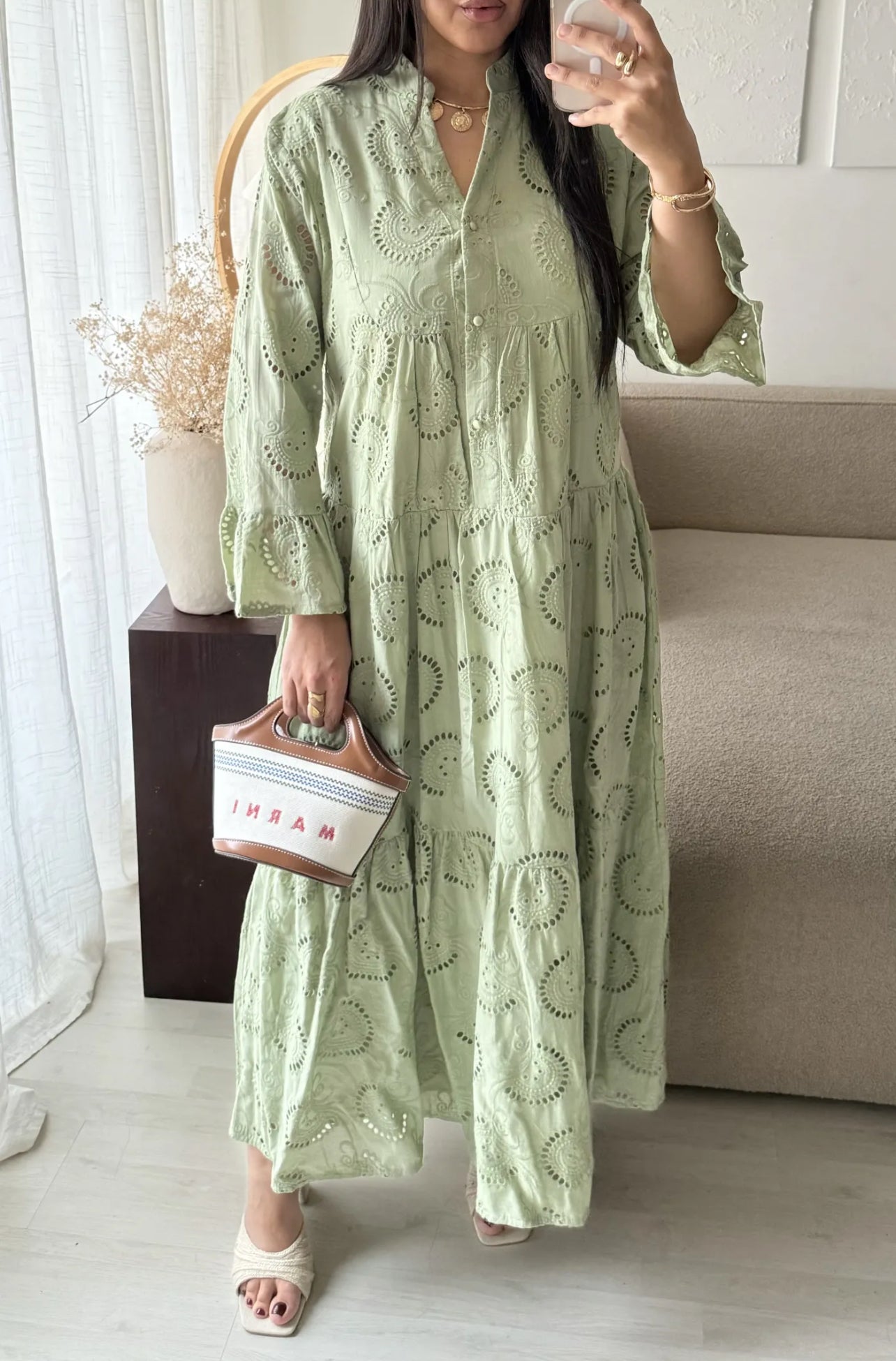 Robe verte