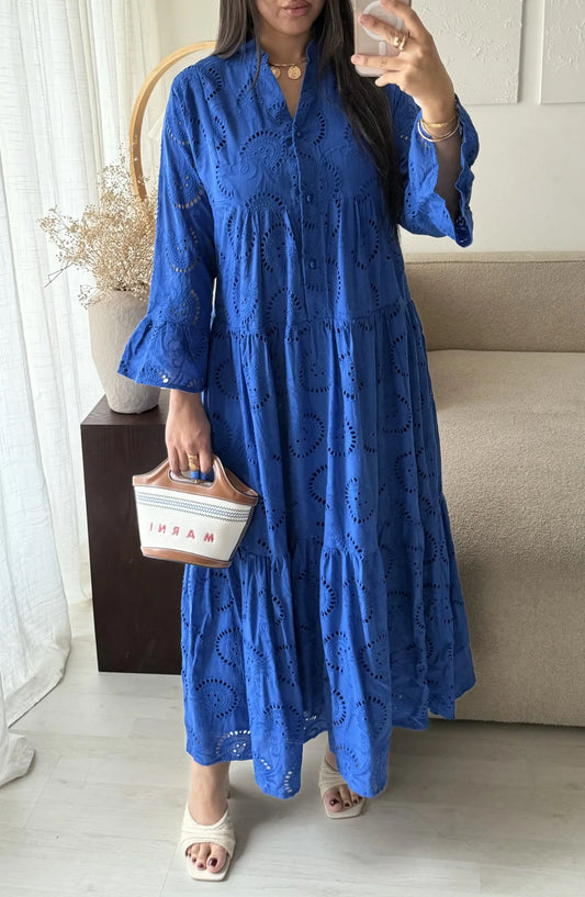 Robe bleu royal