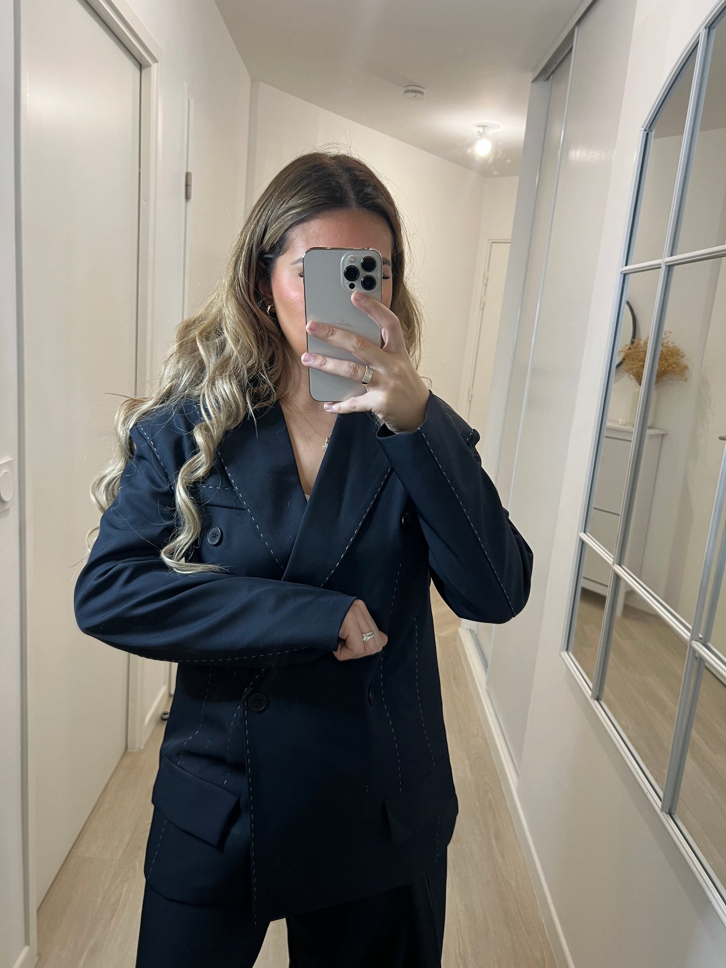 Blazer noir Oversize