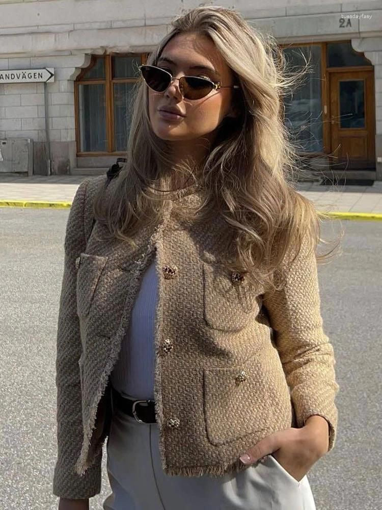 Veste en tweed