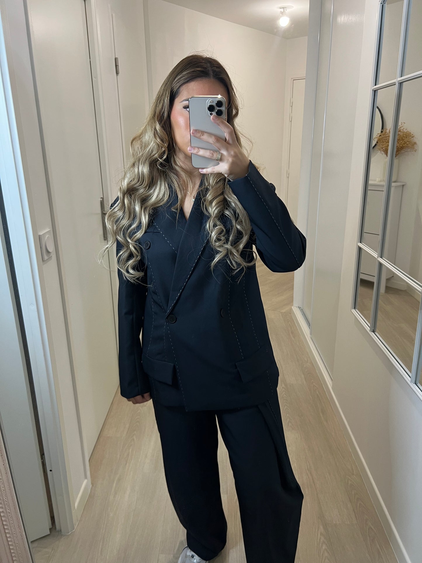 Blazer noir Oversize