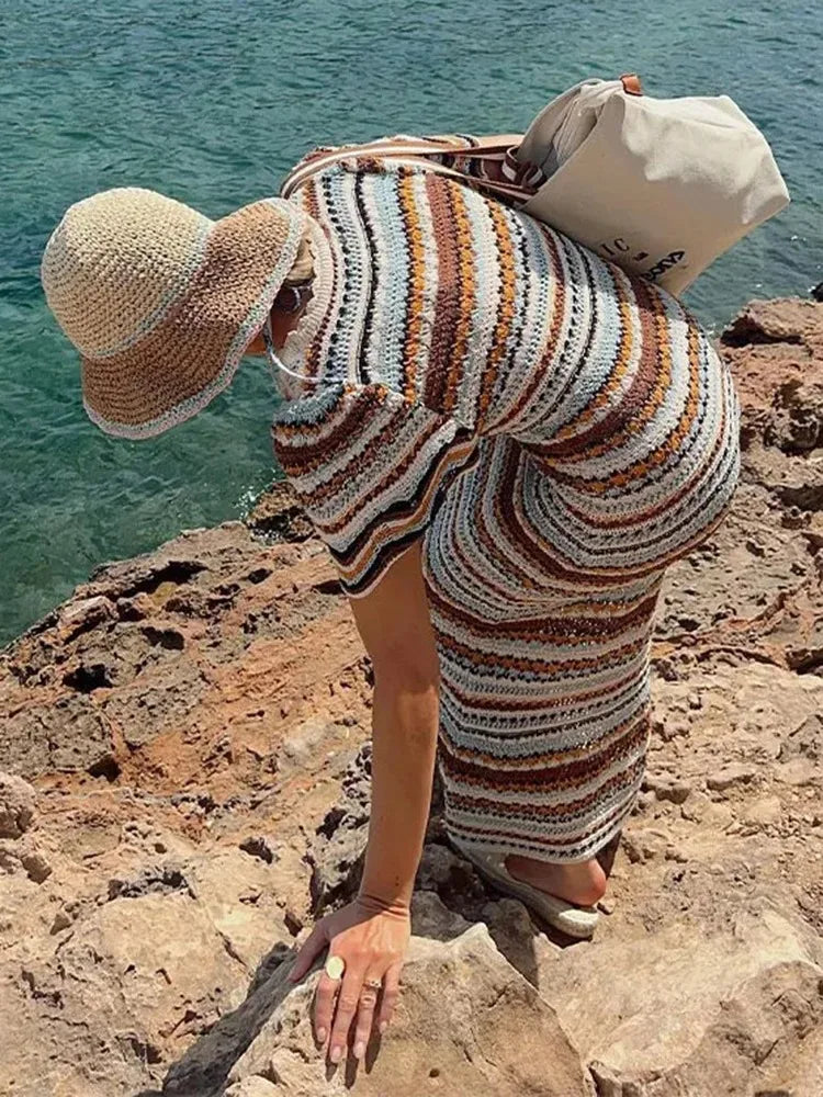 Robe à crochet