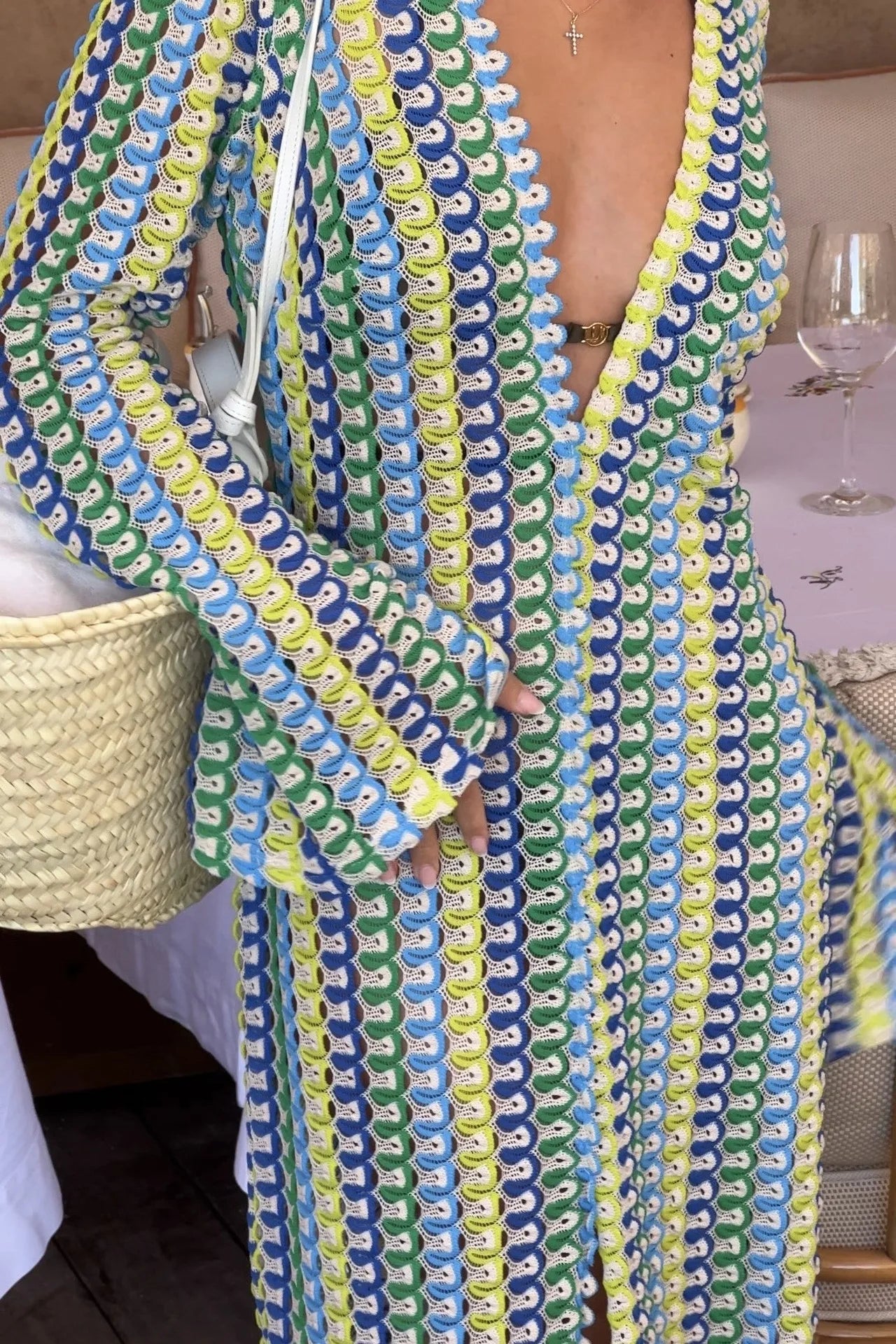 Robe à crochet