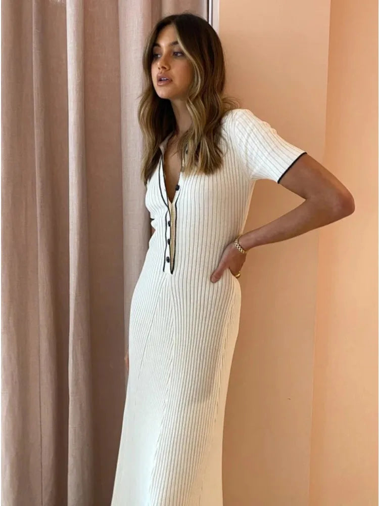 Robe Tayci Blanche